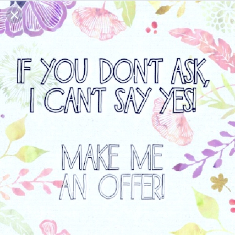 Offers Welcome !